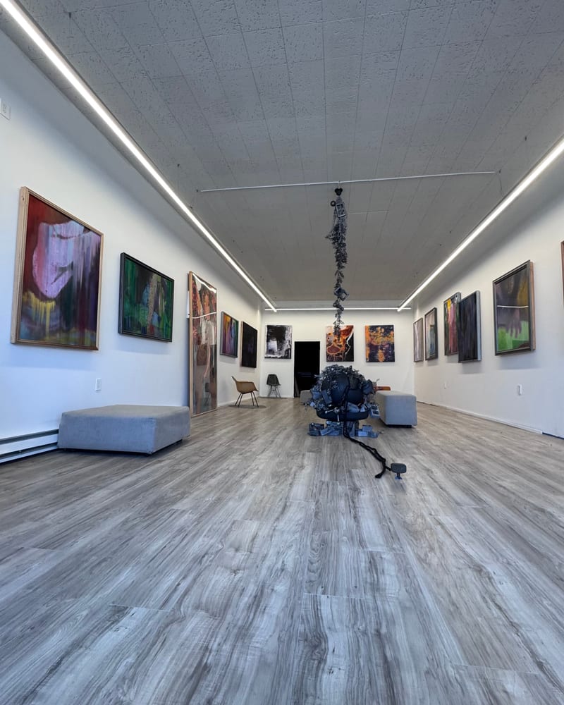 Private gallery interior